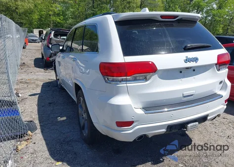 2015 Jeep Grand Cherokee Overland z USA, uszkodzony, nr VIN 1C4RJECG6FC707458